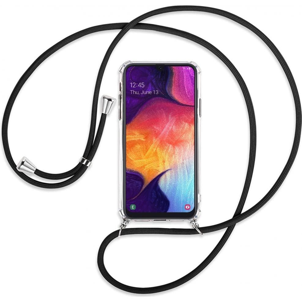 Screenguard Samsung Galaxy A50 Loopster Necklace Hülle, Handykette, Transparent
