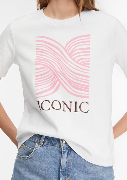 Produktbild Comma Basic Fit T-Shirt mit Artwork (44)