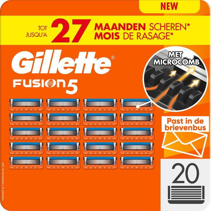 Actual product image Gillette Fusion5 (20 x)