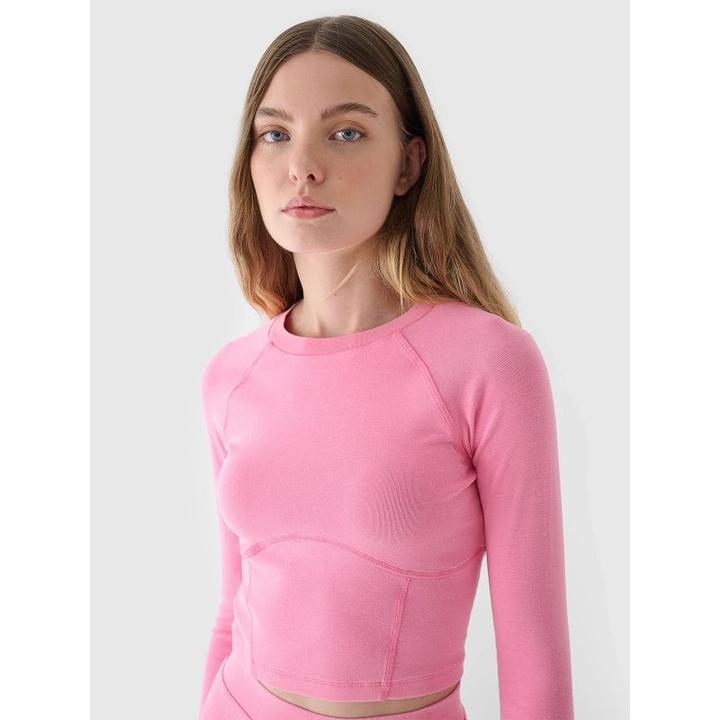Immagine prodotto 4F Damen-Langarmshirt mit kurzem Schnitt (M)