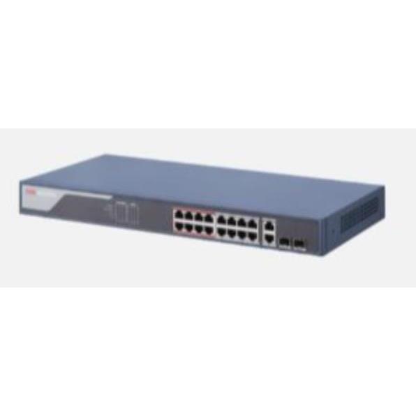 Thumbnail - Hikvision DS-3E1318P-SI (16 Ports), Netzwerk Switch