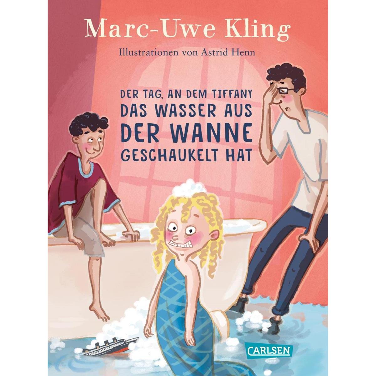 Der Tag, an dem Tiffany das Wasser aus der Wanne geschaukelt hat, Kinderbücher von Marc-Uwe Kling, Astrid Henn