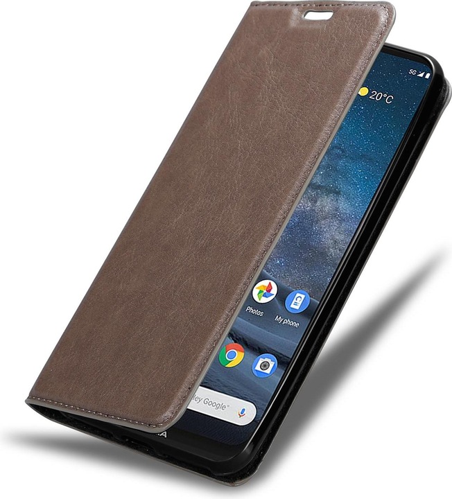 Immagine prodotto Cadorabo Copertina magnetica invisibile del libro (Nokia 8.3)