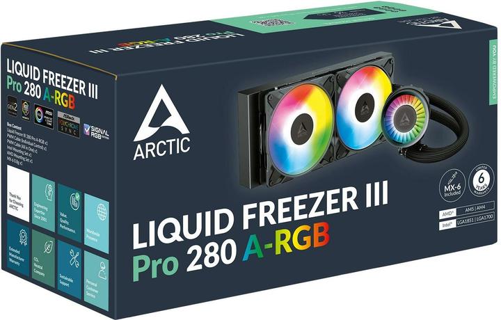 Actual product image Arctic Liquid Freezer III Pro 280 A-RGB