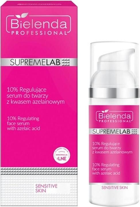 Bielenda Professional - Supremelab Sensitive Skin 10% Regulating Face Serum With Azelaic Acid 50Ml (50 ml)