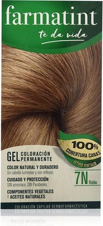 Farmatint gel coloración permanente #7n-rubio (7n)