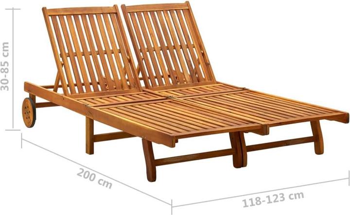 Image du produit vidaXL Sonnenliege (200 cm)