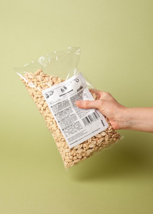 Actual product image KoRo Geröstete Erdnusskerne (1000 g)