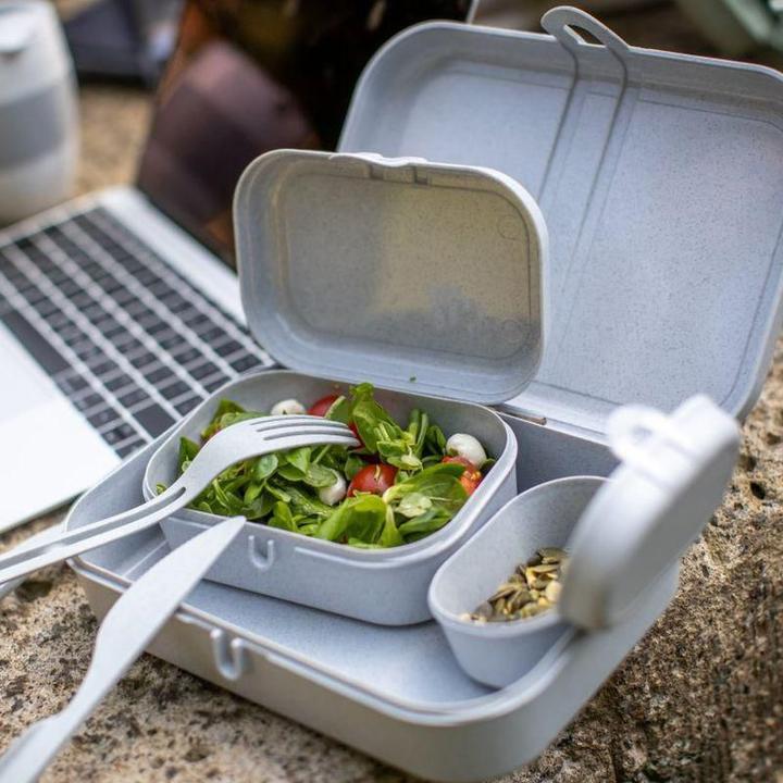 Image du produit Koziol Lunchbox Pascal Ready Organic 4 parties, bleu