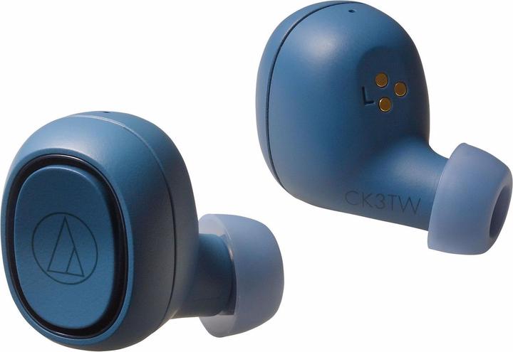 Produktbild Audio-Technica Truly Wireless In-Ear-Kopfhörer ATH-CK3TW Blau (6 h, Kabellos)