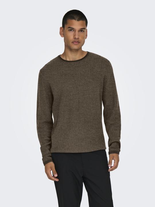 Actual product image Only & Sons Onseric Reg 12 Struc Crew Knit Noos (XL)