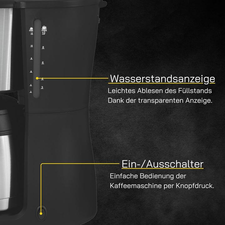 Actual product image Gutfels Filter coffee maker 1.25L