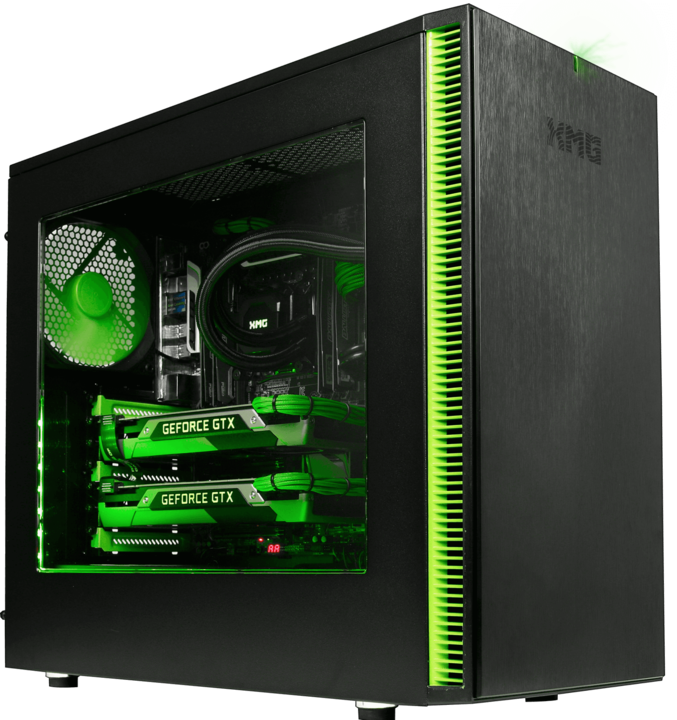 Produktbild XMG Sector 2 (Intel Core i7-6700K, 32 GB, 500 GB, GeForce GTX 1080)