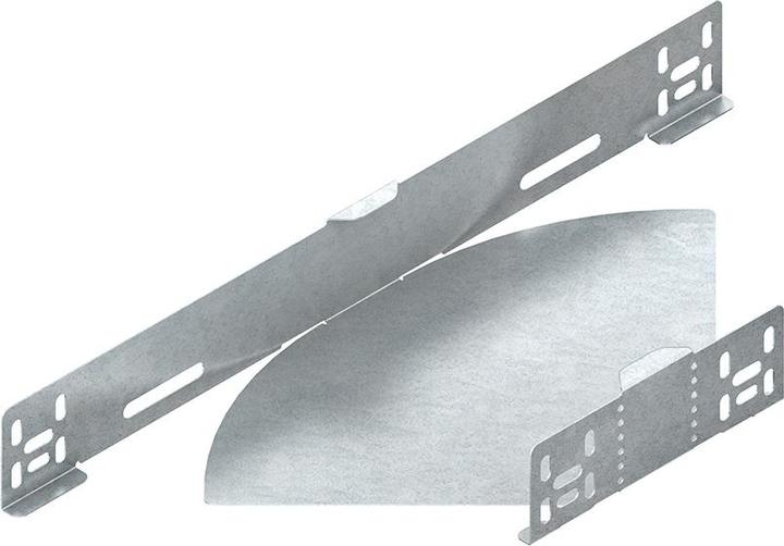 Produktbild Niedax NIE RBAV 60.200 Wink. FormstÃ¼ck 0-90Â°, 60x200mm mit ungel. Seitenholmen (6 cm)