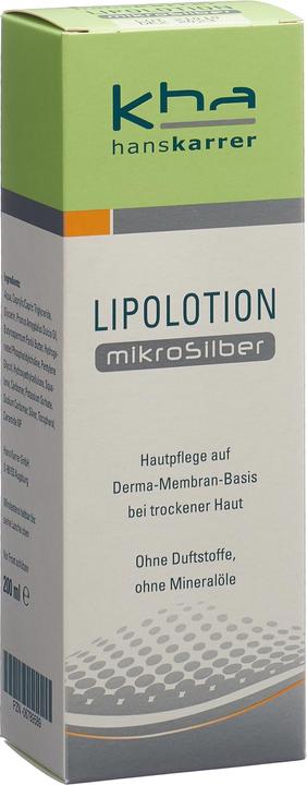 Actual product image Hans Karrer Microsil Lipolotion 200ml (Body milk, 200 ml)