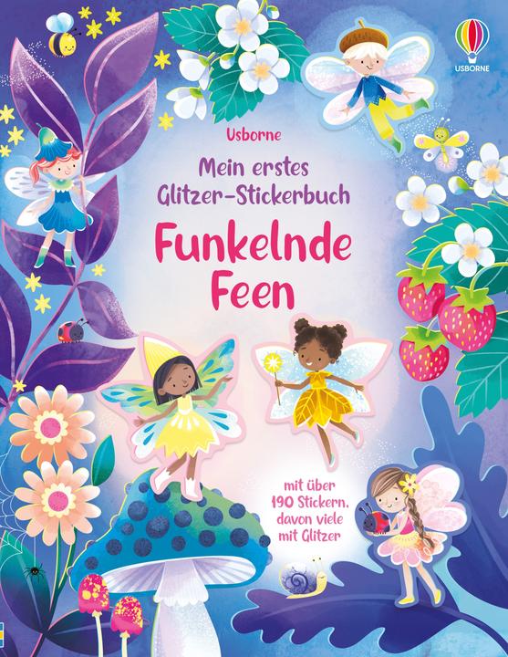 Produktbild Mein erstes Glitzer-Stickerbuch: Funkelnde Feen