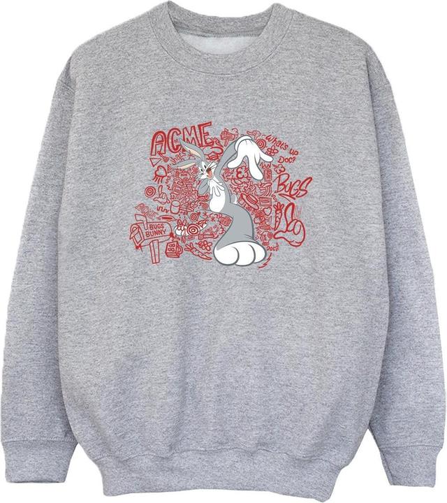 Immagine prodotto Looney Tunes ACME Doodles Bugs Bunny Felpa Ragazzi (128)
