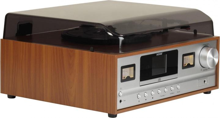 Immagine prodotto Denver MRD-52LW Sistema musicale retrò effetto legno chiaro (Manuale)