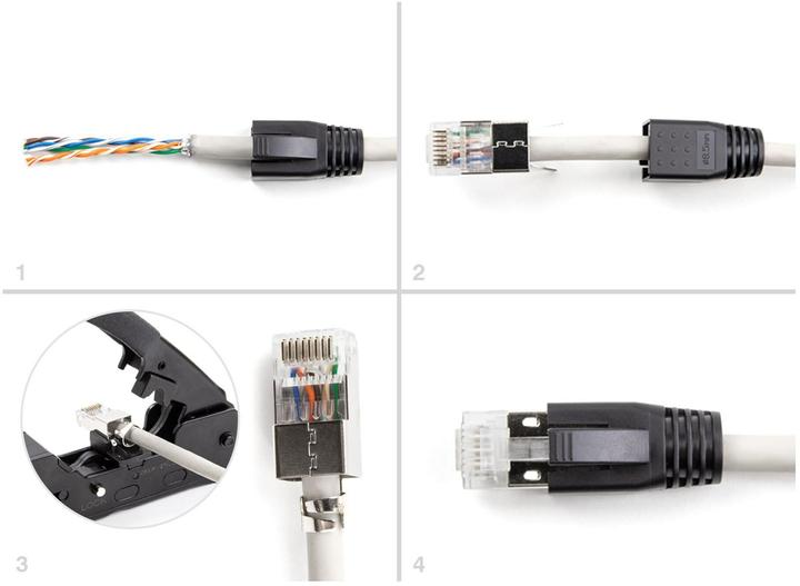Produktbild Delock Netzwerkkabel (S/FTP, CAT6a)