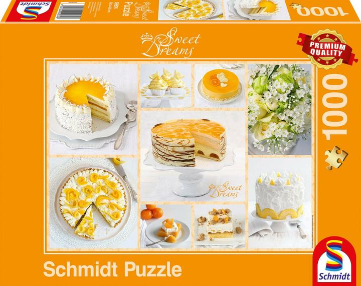 Produktbild Schmidt Spiele Strahlend gelbe Kaffeetafel (1000 Teile)
