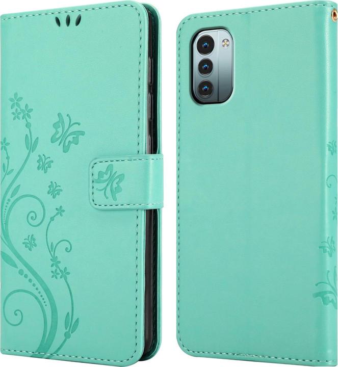 Image du produit Cadorabo Housse Flower Book pour Nokia G11 / G21 (Nokia G11, Nokia G21)