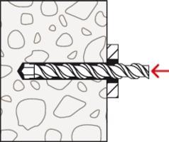 Actual product image Fischer Wedge anchor R 88582 FBN II 8/ 50 steel hot-dip galvanised hot-dip galvanised (50 pcs.)