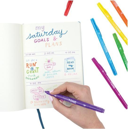 Produktbild Tombow TwinTone Regenbogen (12x)