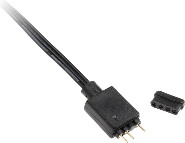 Actual product image Kolink 4-Pin Fan to 3-Pin 5V ARGB Cable Adapter (RGB)