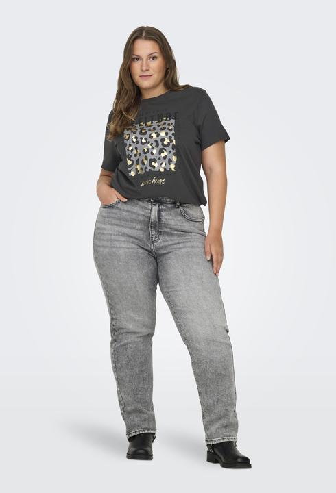 Produktbild Only Normal geschnitten Rundhals Curve T-Shirt T-shirt (L)