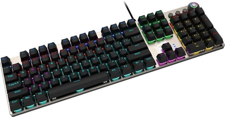 Produktbild MSI Forge GK310 RED DE GAMING Keyboard OS1-8ZA8013-000 retail (DE, Kabelgebunden)