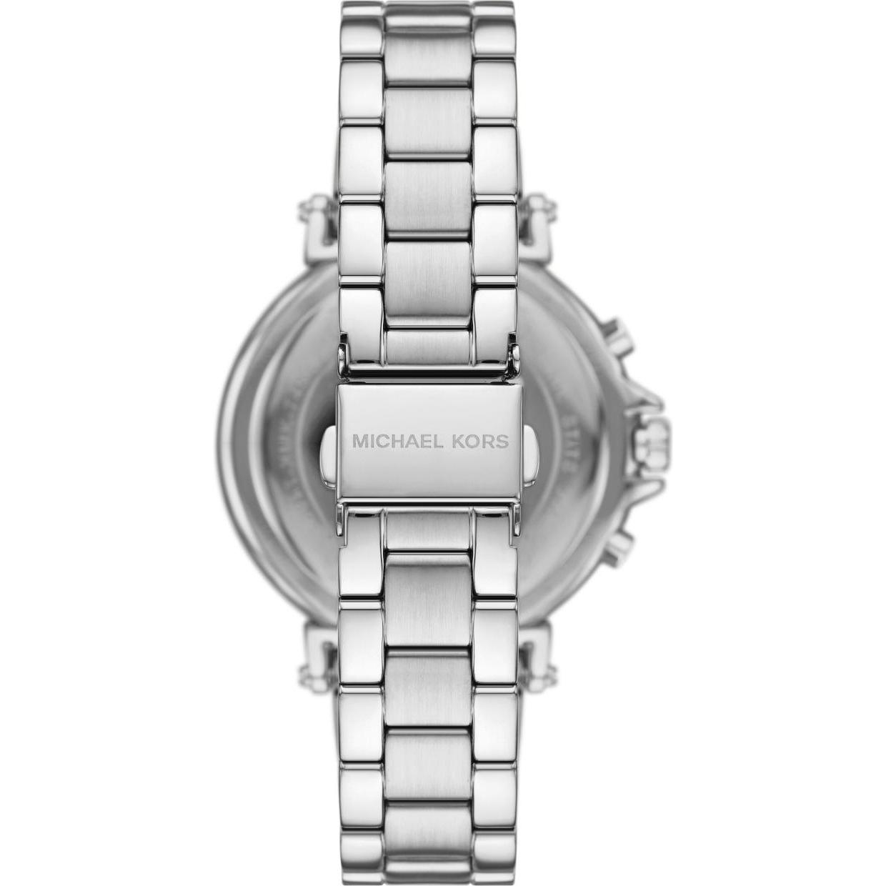 Thumbnail - Michael Kors, Armbanduhr, Maren, Silber, (Chronograph, 40 mm)