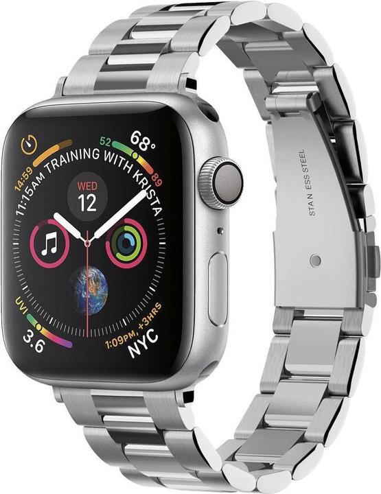Actual product image Spigen Modern Fit Band for Apple Watch Series 38, 40, 41 mm - silver (41 mm, 38 mm, 40 mm, Stainless steel)