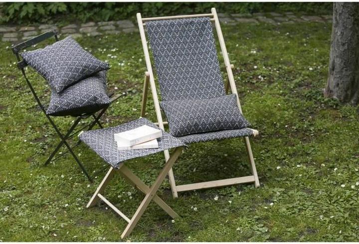 Actual product image Jardin Prive Solseng Brown Grey 132 x 55 x 35 cm Beech wood (132 cm)