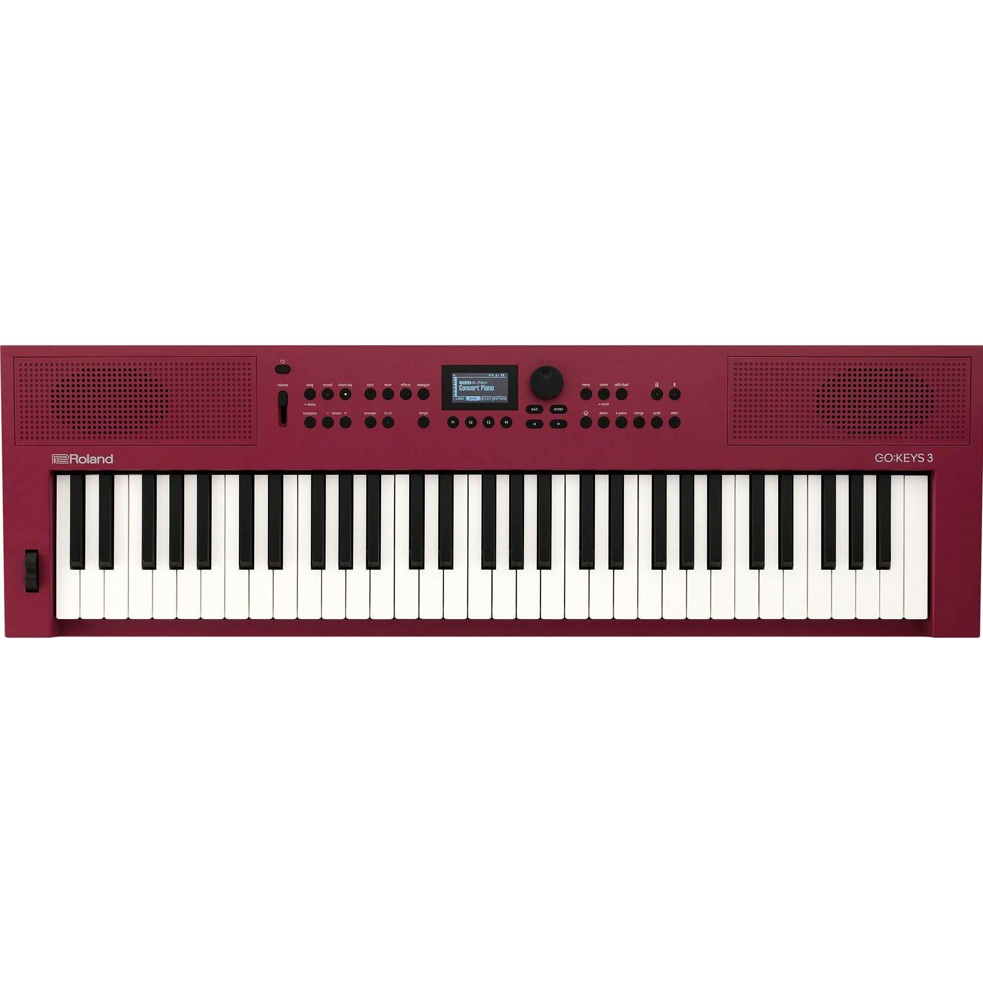 Roland GO:KEYS 3 (61 Tasten), Keyboard, Rot