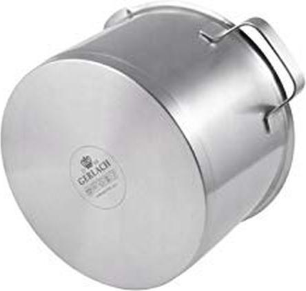 Actual product image Gerlach PRESTIGE PLUS Pot set 10 pcs. 342M 20/24/24 (Pan set + pot set, Stainless steel)