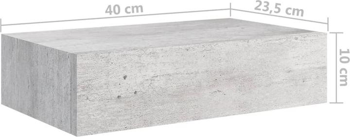 Immagine prodotto vidaXL Schubladenregal (40 x 23.50 x 10 cm)