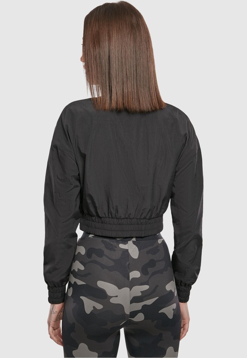 Immagine prodotto Urban Classics Giacca da donna in nylon ritagliata e stropicciata (M)