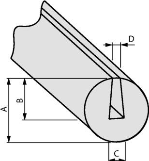 Produktbild HellermannTyton Kantenschutzprofil 0.6...1.2 mm schwarz (7500 cm)