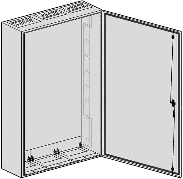 Produktbild ABN SP39 System-GehÃ¤use IP54 schutzis.800x1400mm (19 Zoll Rack)