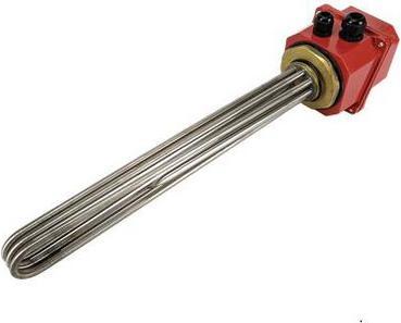 Immagine prodotto RS PRO Resistenza ad immersione 9 kW / 230 415 V, lunghezza 400 mm