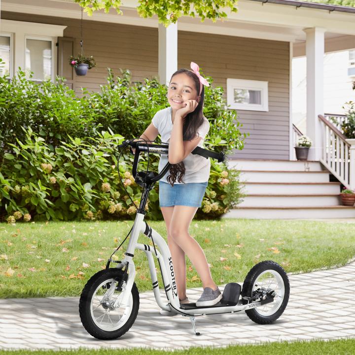 Actual product image Homcom Pedal scooter with handbrake