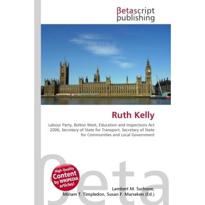 Ruth Kelly, Fachbücher