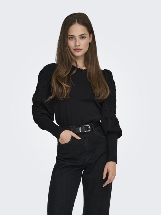 Produktbild Only Ärmeldetail- Strickpullover (L)