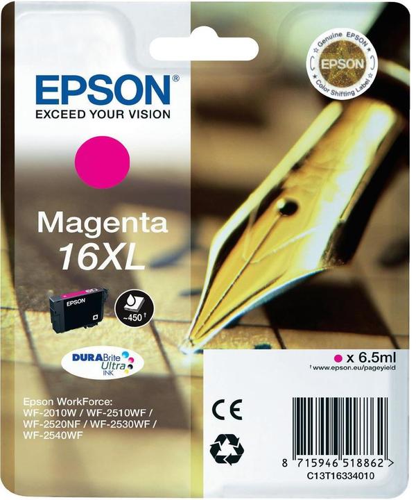Actual product image Epson Original ink cartridge T1633 (M)