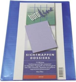 Produktbild BüroLine Sichtmappen - PP glatt (A4, 10x)