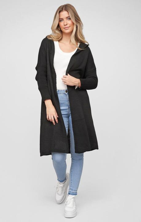 Image du produit Cloud 5ive Knit Cardigan with hood black S (S)