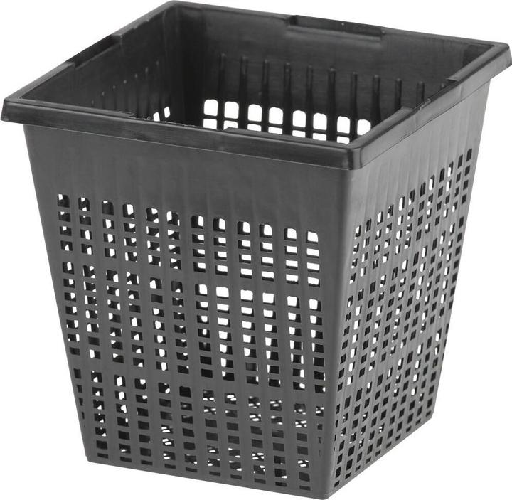 Oase Teichpflanzkorb 11 x 11 cm Kunststoff, eckig, schwarz