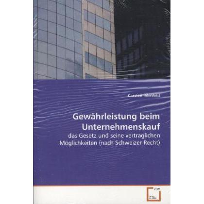 Gewährleistung beim Unternehmenskauf, Fachbücher