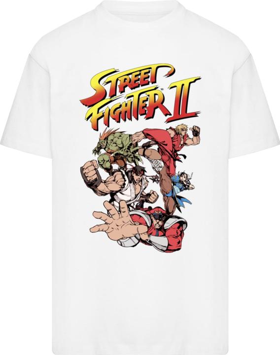 Produktbild Merchcode Streetfighter 2 - Group Graphic Heavy Oversize Tee - 197771 (M)