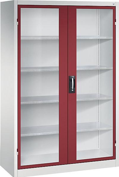 Actual product image C+P Vision panel double door cupboard (120 cm, 195 cm)